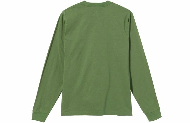 Лонгслив Stussy Overdyed L/S Tee (черный) — фото 10