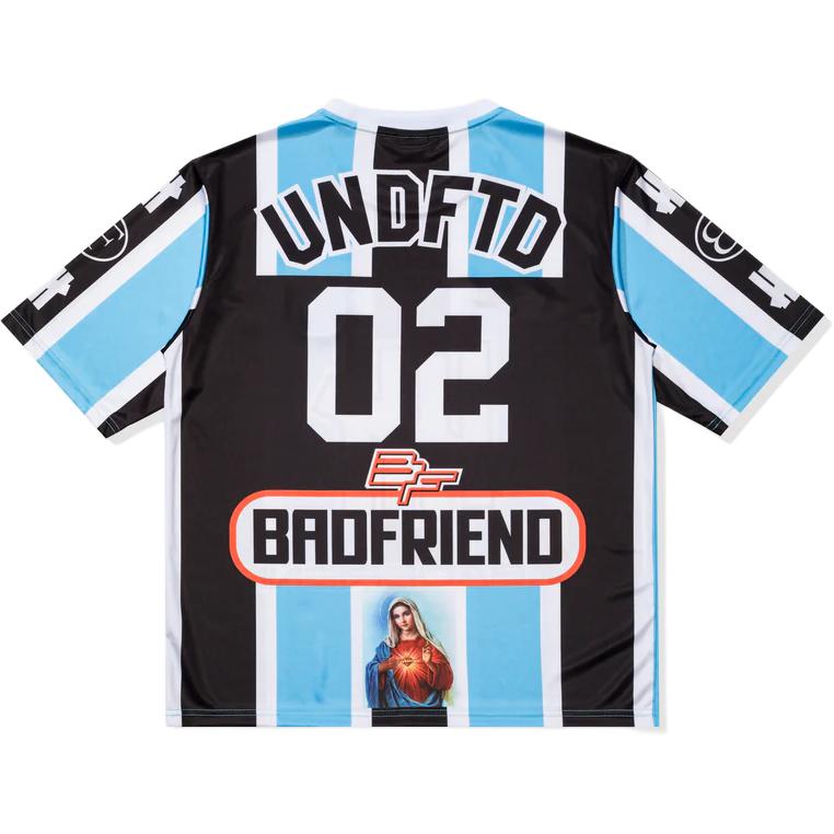 UNDEFEATED BADFRIEND Sportswear Unisex Light Blue Crew Neck Moderate