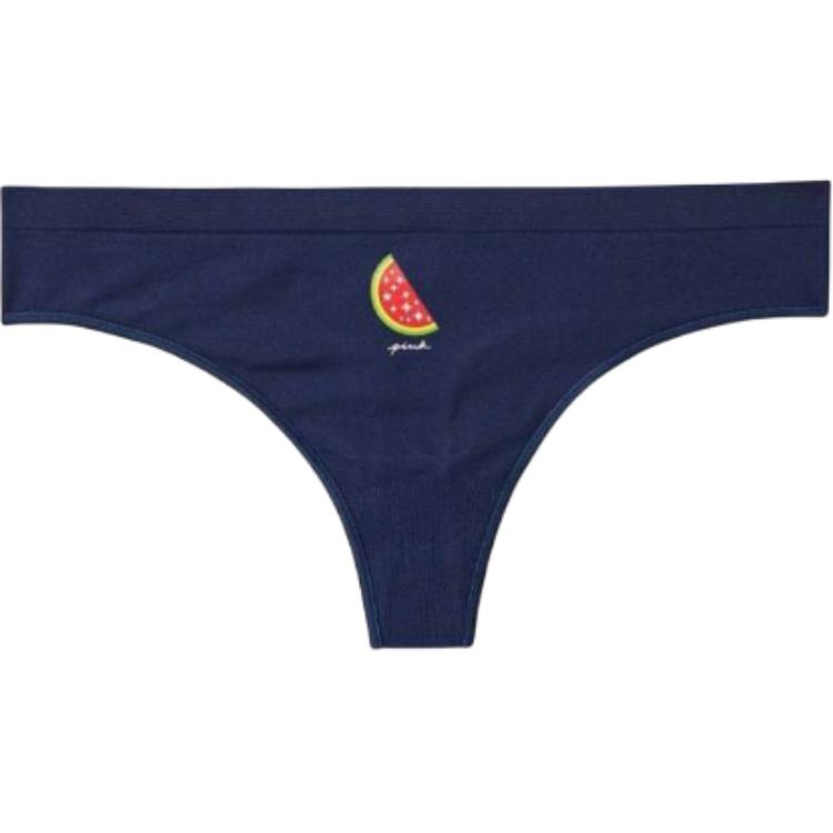 Женские трусы Victoria's Secret Thong (темно-синие)
