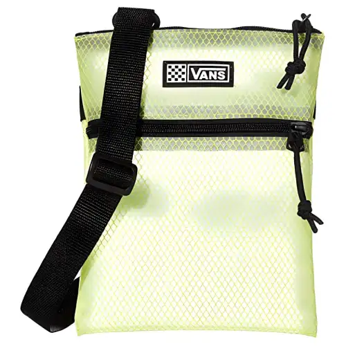 Vans Polyurethane Shoulder Bag, Crossbody Bag Regular Unisex Yellow