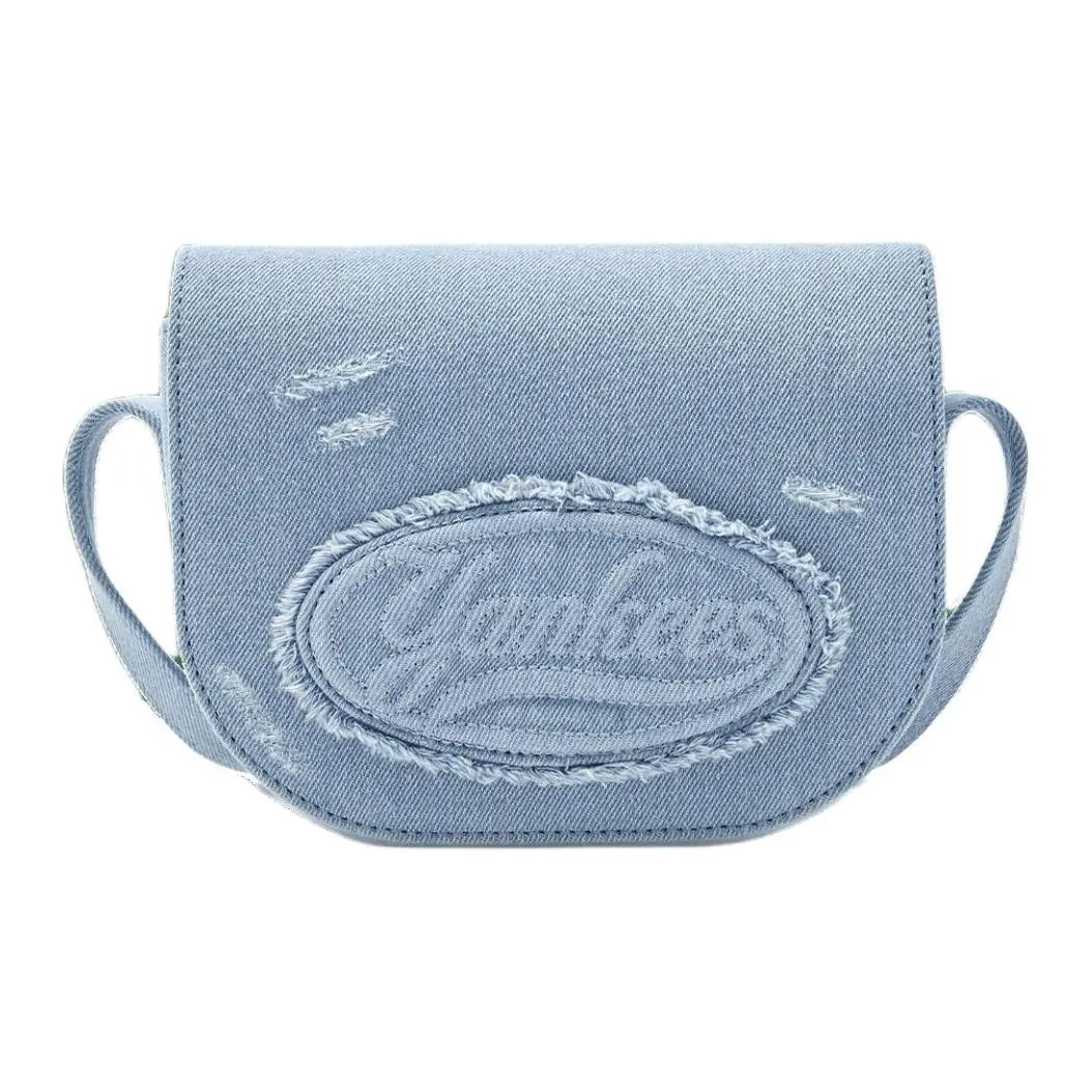 MLB Cotton Shoulder Bag Regular Women's Blue