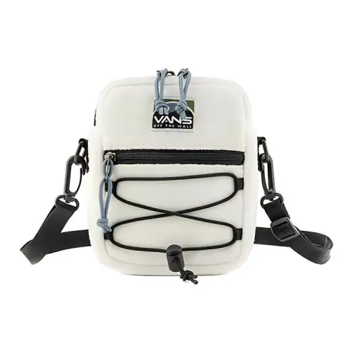 Vans Polyester Shoulder Bag, Crossbody Bag Regular Unisex Ecru