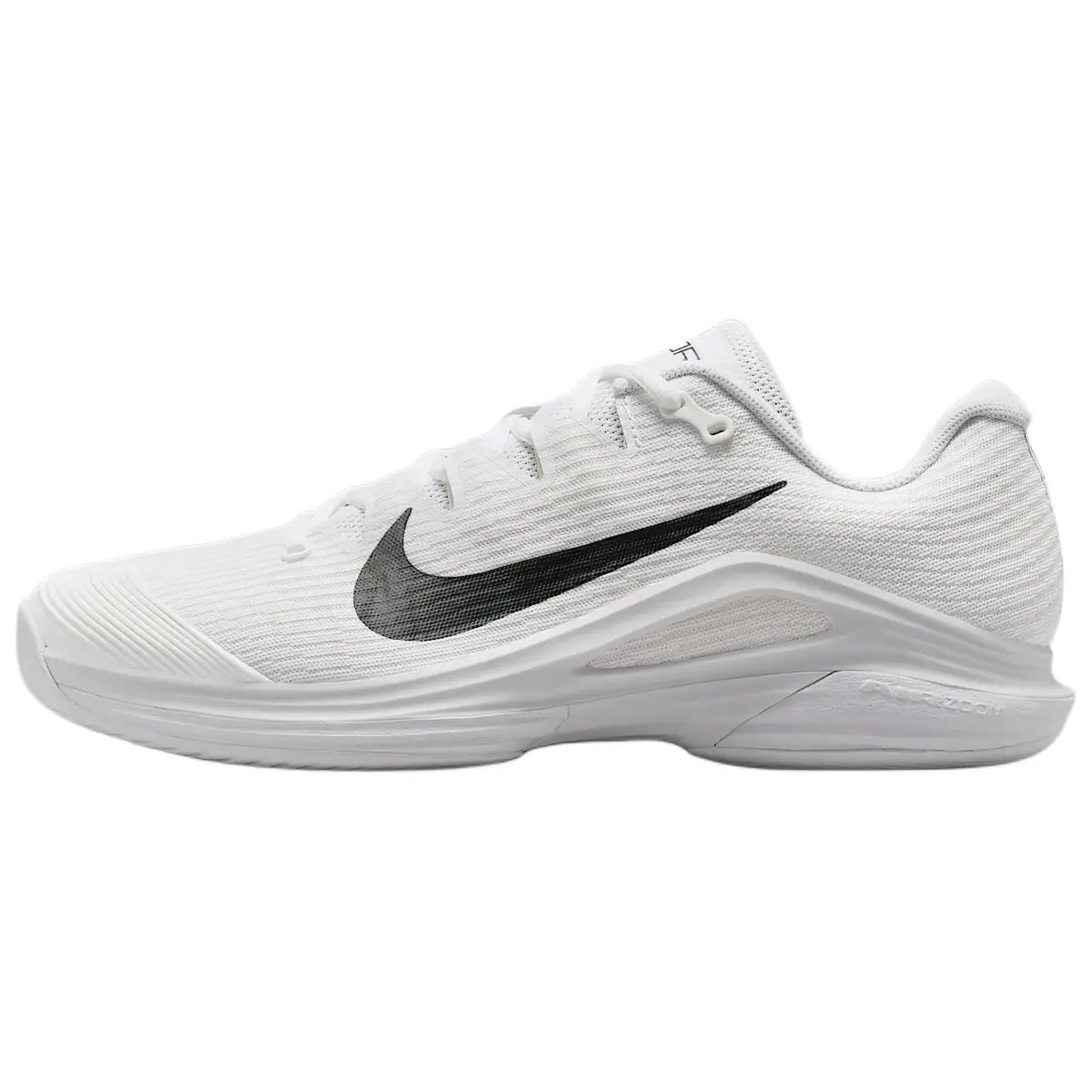 Nike Vapor 12 Fabric Comfortable Low top Tennis Shoes Men's White Black