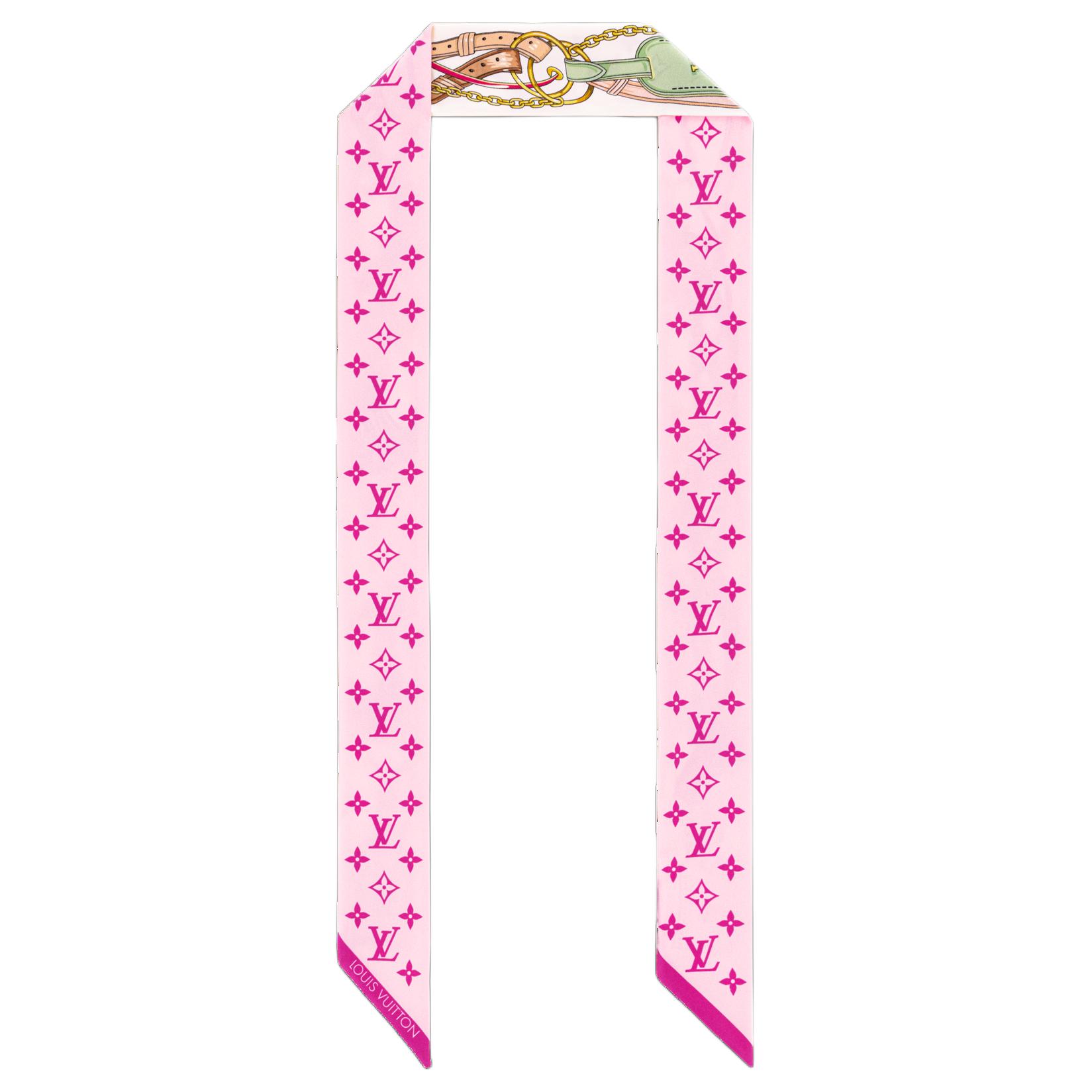 Женская лента для волос Louis Vuitton Bandeau (розовая)