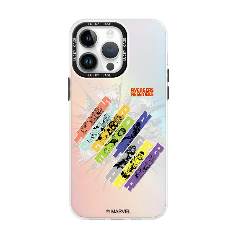 Disney Disney, The Avengers, apple, cartoon acrylic phone case, compatible iPhone 16/15, iPhone14 Pro, material, 15plus, 14, iphone, 12, 12promax, 11/, business version