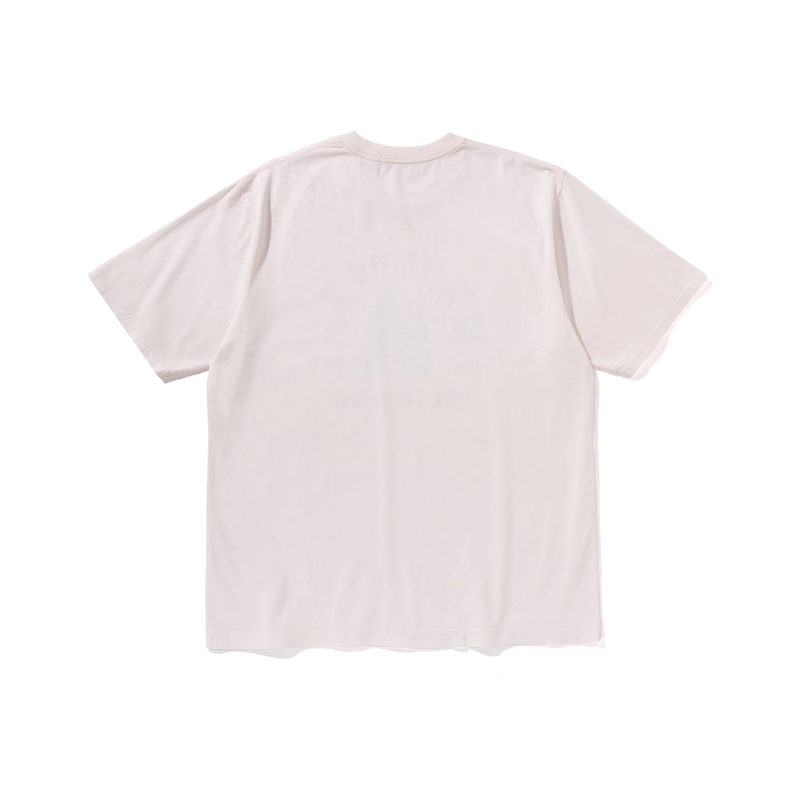Мужская футболка A BATHING APE SS25 (белая) — фото 8