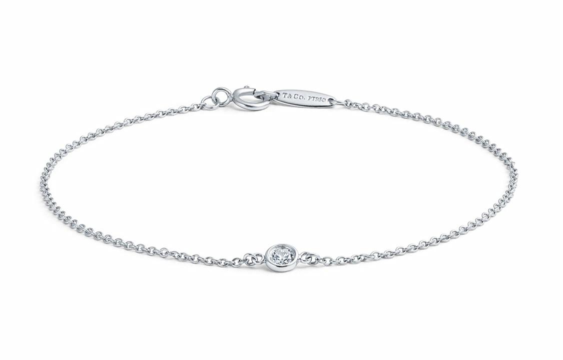Женский браслет TIFFANY & CO. Diamonds by the Yard™ (серебристый)