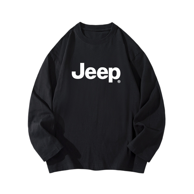 Лонгслив Jeep Студенческий (темно-зеленый) — фото 2