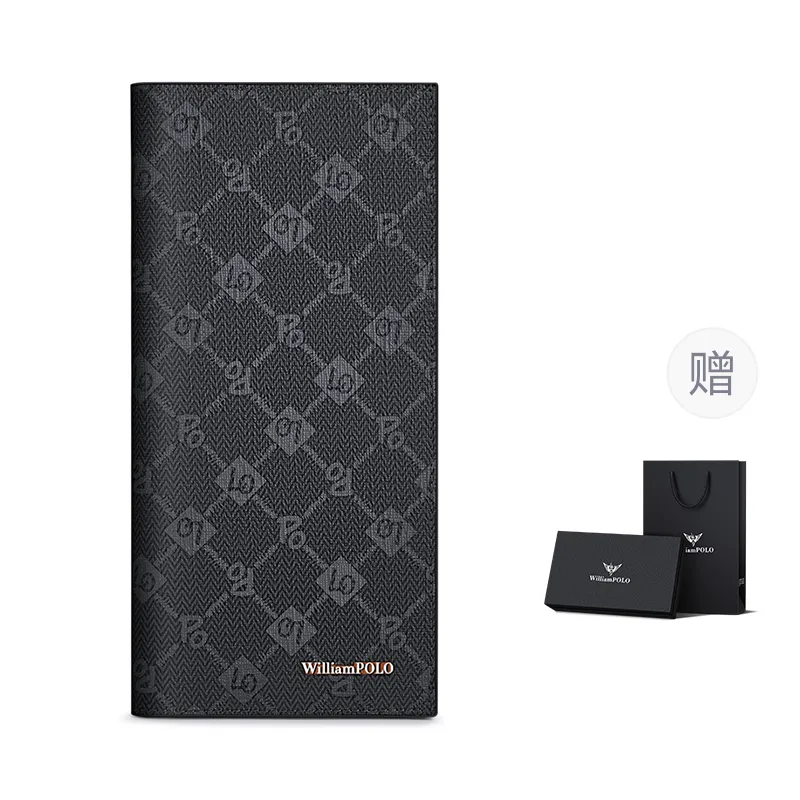 WilliamPOLO PVC Coin Purse Card Holder, Wallet Men's