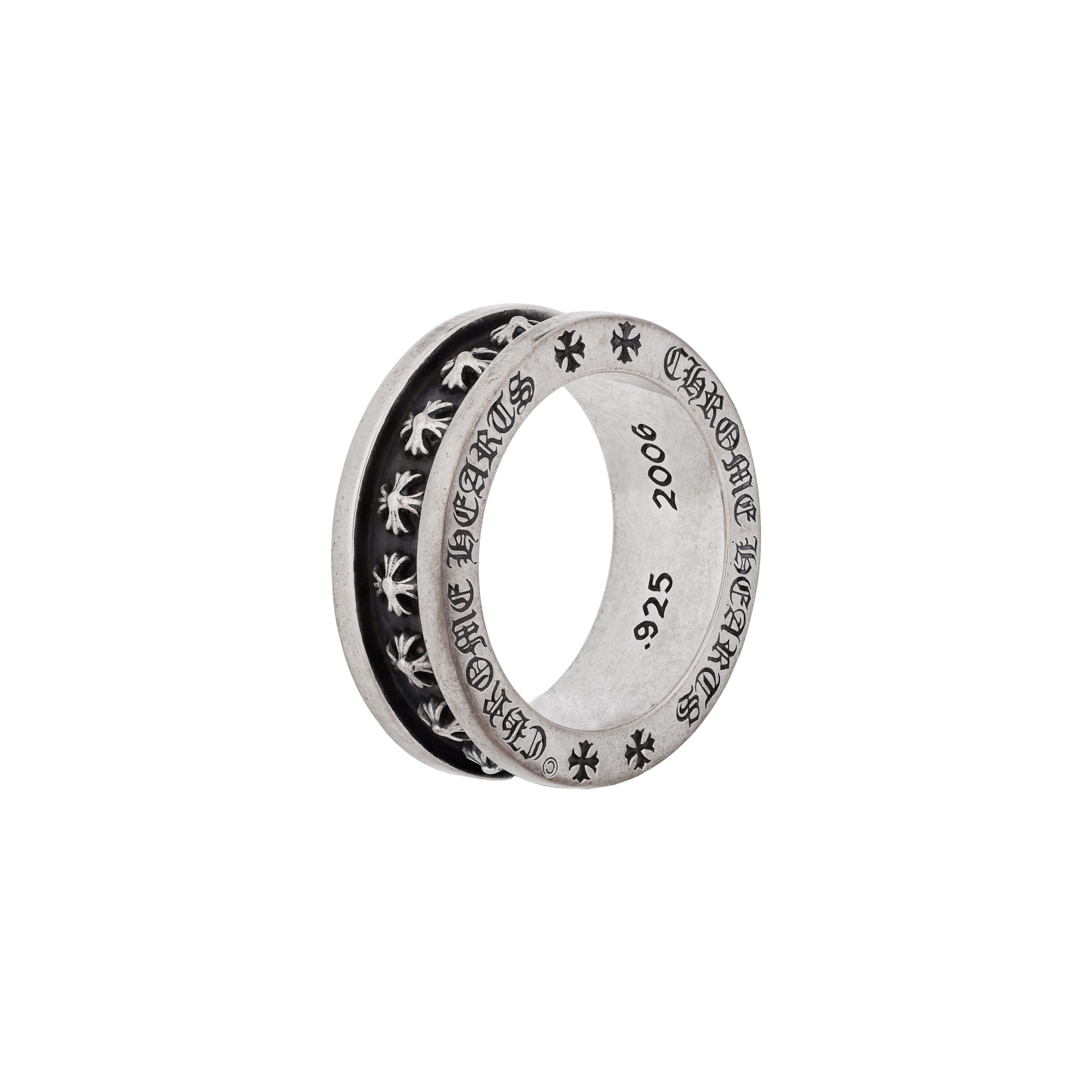 Chrome Hearts 925 Sterling Silver Rings Unisex Silver
