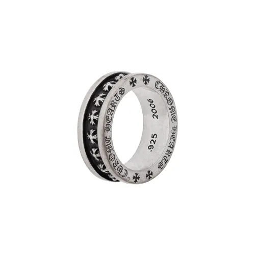 Chrome Hearts 925 Sterling Silver Rings Unisex Silver