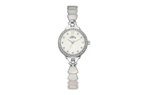 Disney Disney, brand women's watch, design universal bracelet, quartz watch strap, white dial, gift box, light luxury style, quartz mechanism