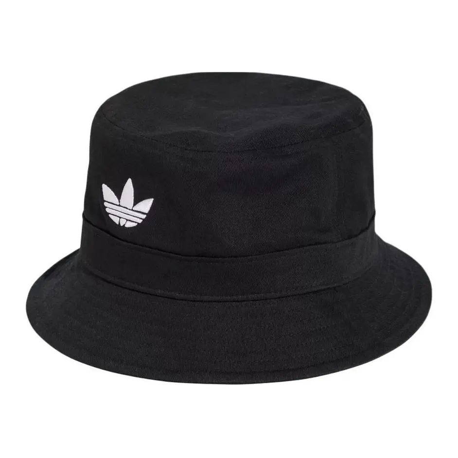 Adidas Originals Original Design Cotton Bucket Hats Unisex Black
