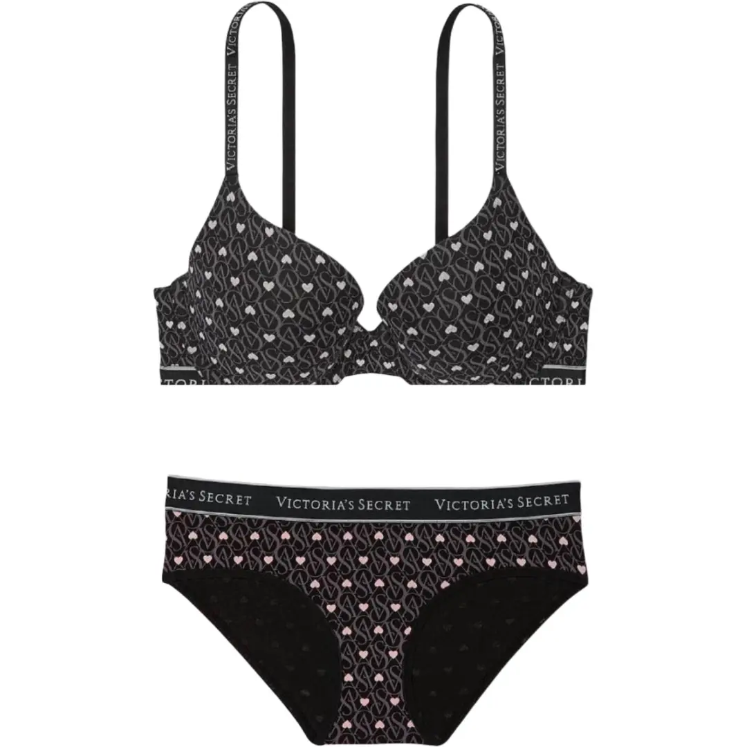 Victoria's Secret Underwear Set Women's Black