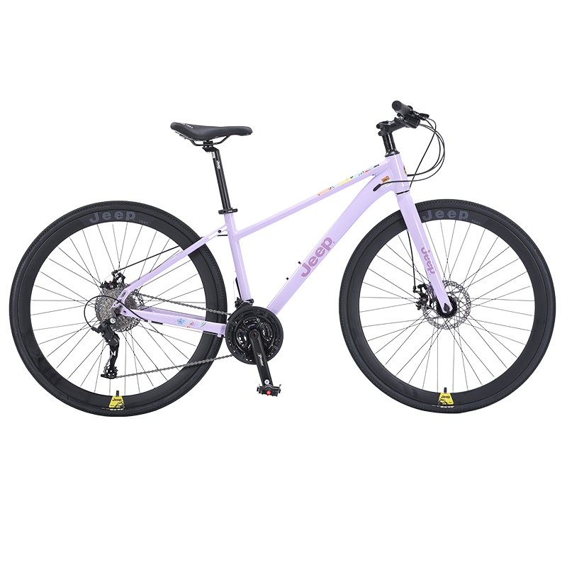 Jeep Flat Bar School Bus Middle School Cover Bike Drop Bars Aluminum Alloy Disc Brake Students Road Bike