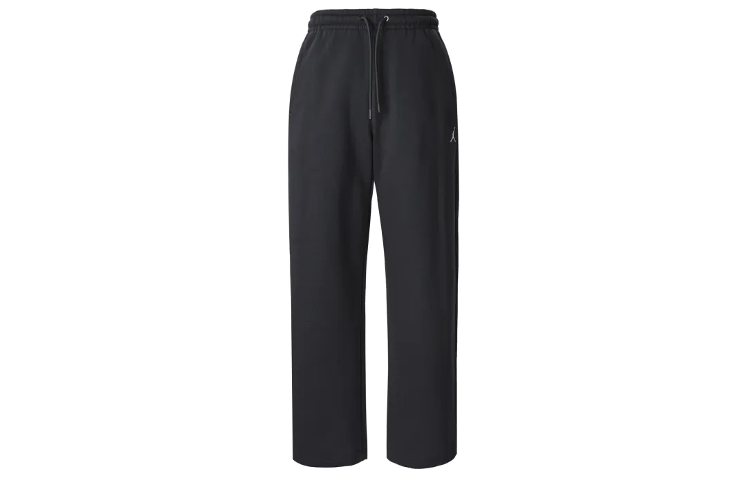 Jordan Brooklyn Fleece OVERSIZE Fashion Comfortable Versatile Fleece Lined Straight Fit Knitted Sweatpants Men's