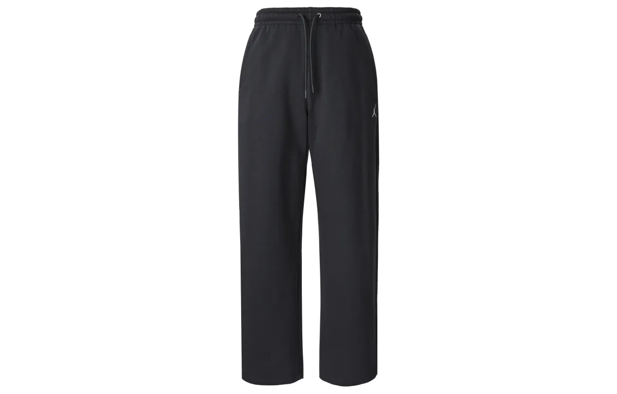 Jordan Brooklyn Fleece OVERSIZE Fashion Comfortable Versatile Fleece Lined Straight Fit Knitted Sweatpants Men's