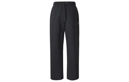 Jordan Brooklyn Fleece OVERSIZE Fashion Comfortable Versatile Fleece Lined Straight Fit Knitted Sweatpants Men's