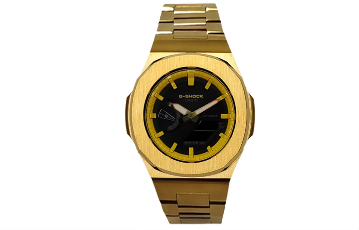 CASIO Custom Collection Electronic Movement Watch Men's Watches Black Dial