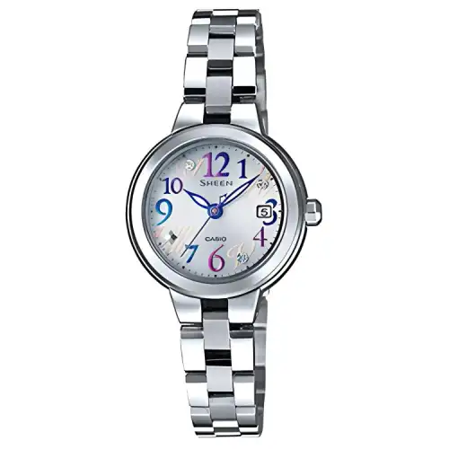 CASIO Women's SHEEN Silver Watch