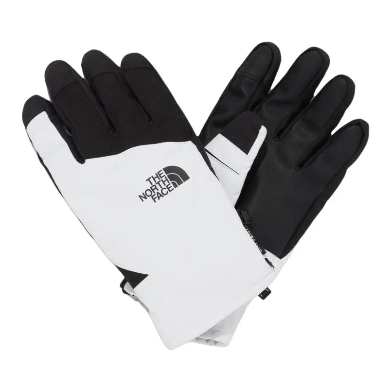THE NORTH FACE Polyester, Polyurethane, Nylon, Synthetic Leather Sports Gloves Men's White