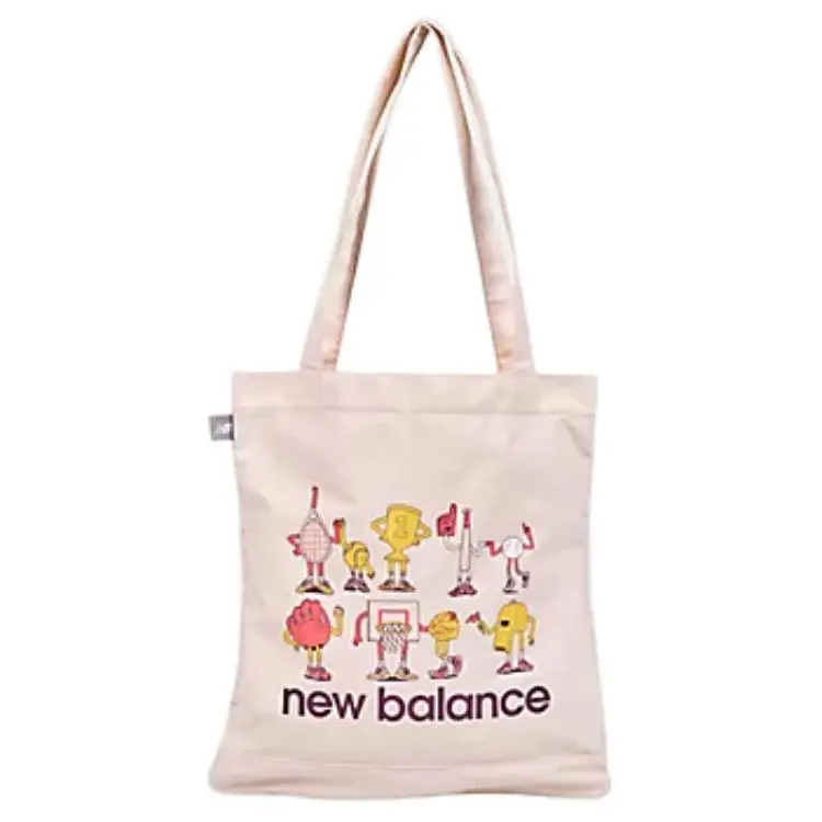 New Balance Canvas Tote Shoulder Bags Women's Rafting Red