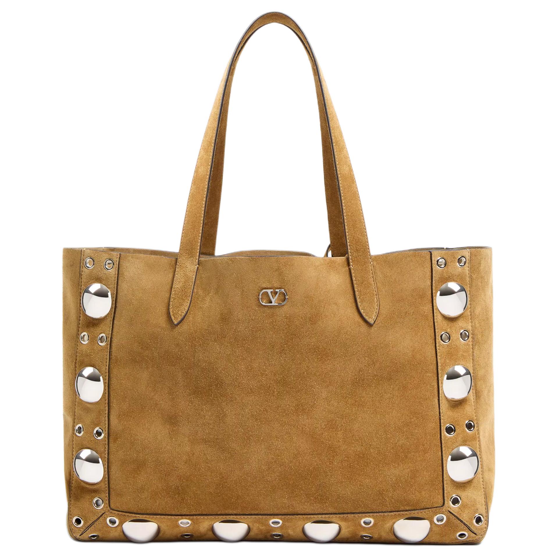 Женская сумка Valentino (бежевая)