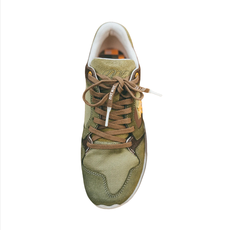 DOE x Converse Abrasion Resistant Abrasion Resistant Low top Running Shoes Unisex Green