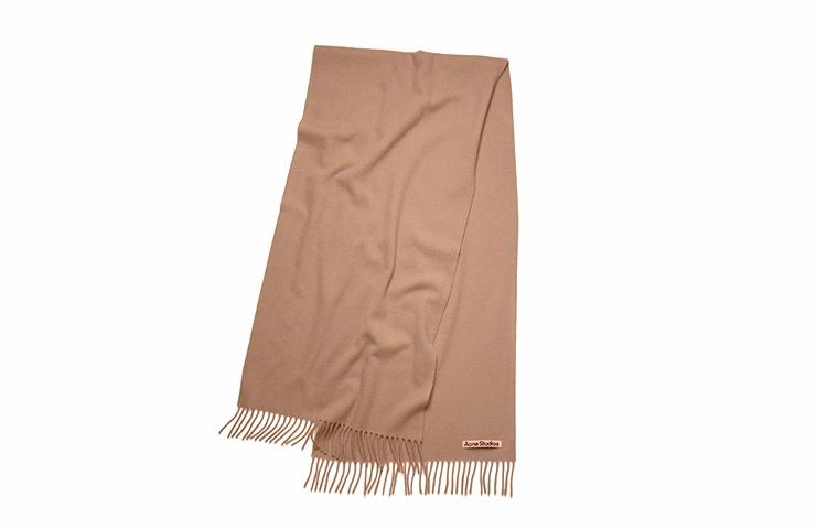 Женский шарф Acne Studios Canada Nr New (коричневый)