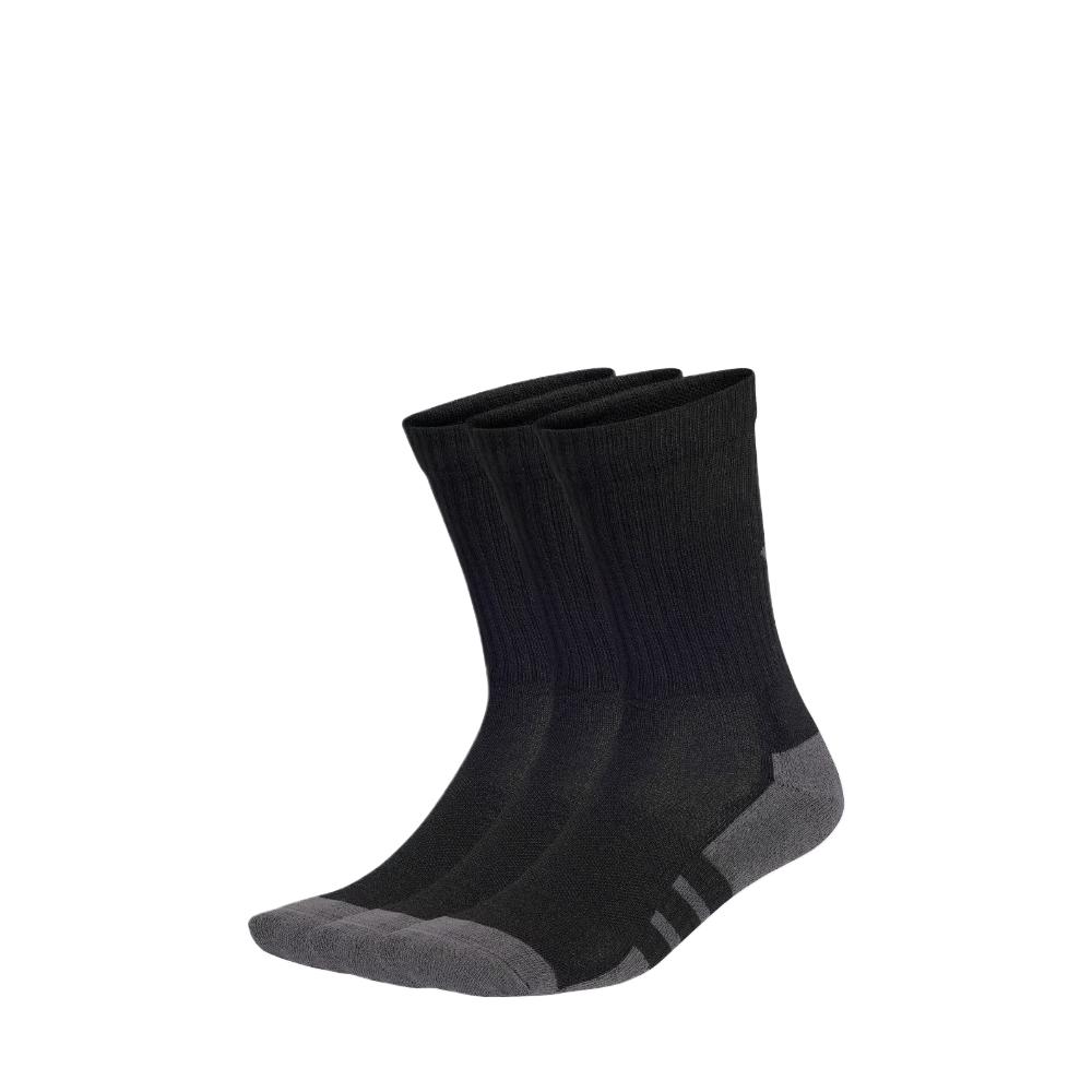 Adidas Crew Socks Unisex 3 Pack Black/Dark Gray