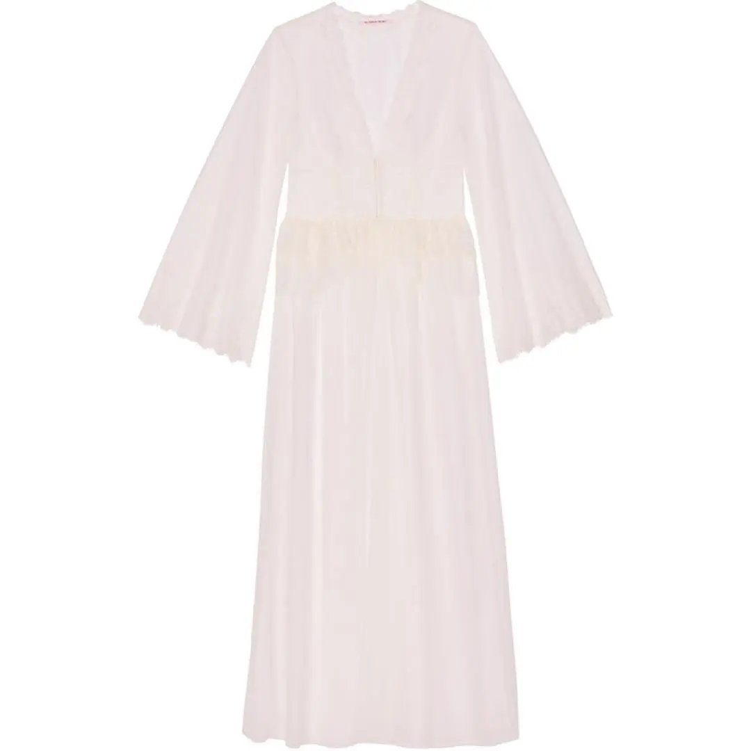 Victoria's Secret Sleep Robe Women's Coconut White