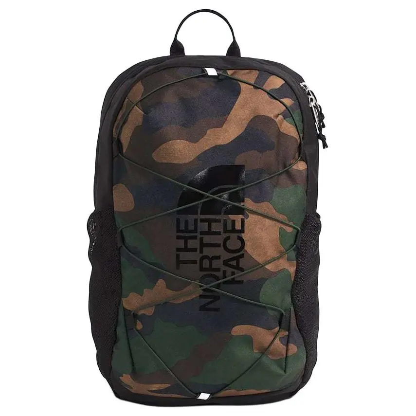 THE NORTH FACE Jester 24.6L Outdoor Bags Polyester Black Camouflage Men's
