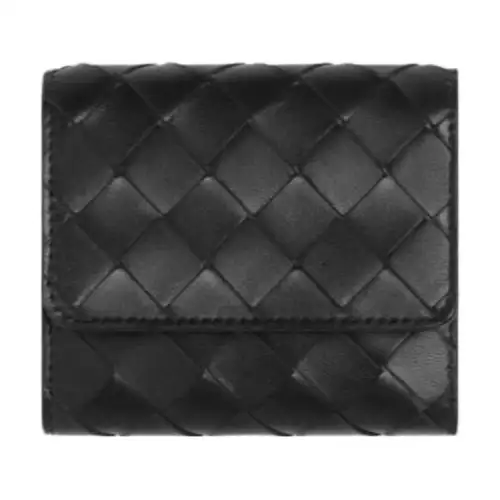 Bottega Veneta Intrecciato Tri Fold Wallet