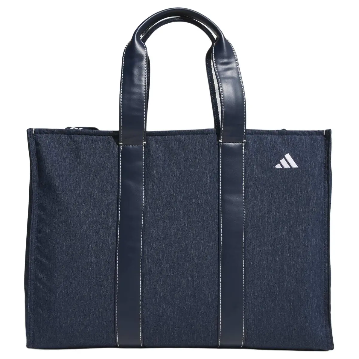 Adidas Recycled Polyamide Tote Bag, Shopping Bag, Shoulder Bag, Handbag Large Women's Marine Blue