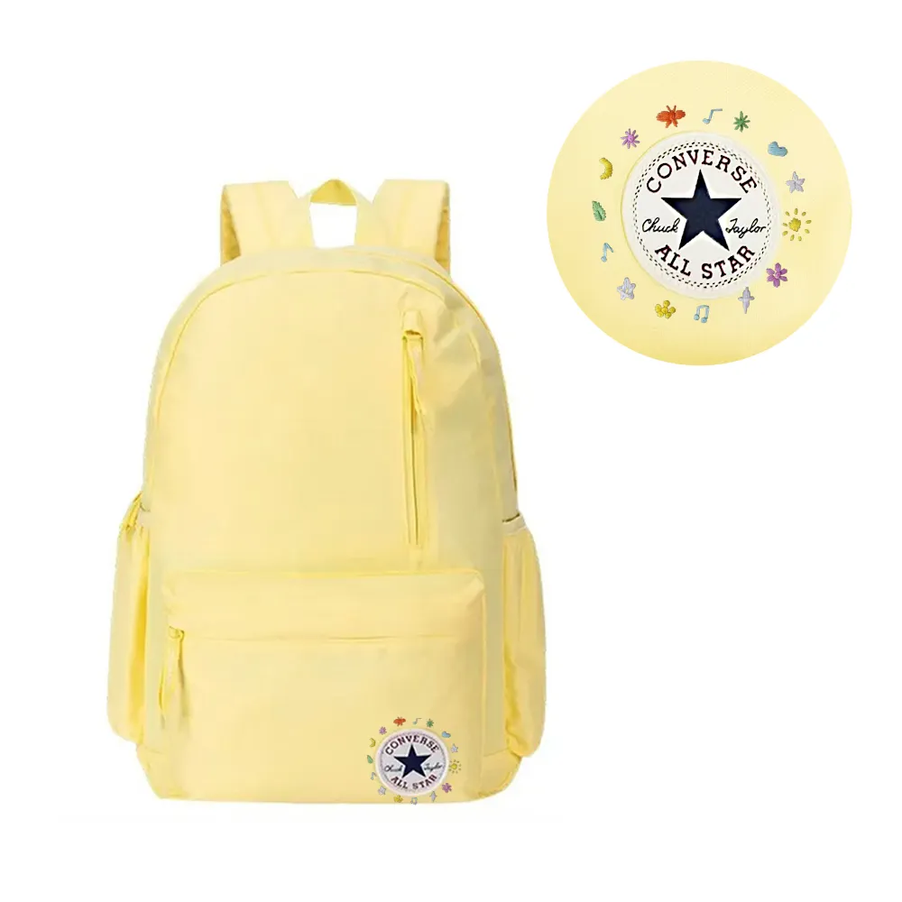 Converse Polyester Backpack Unisex Light Yellow
