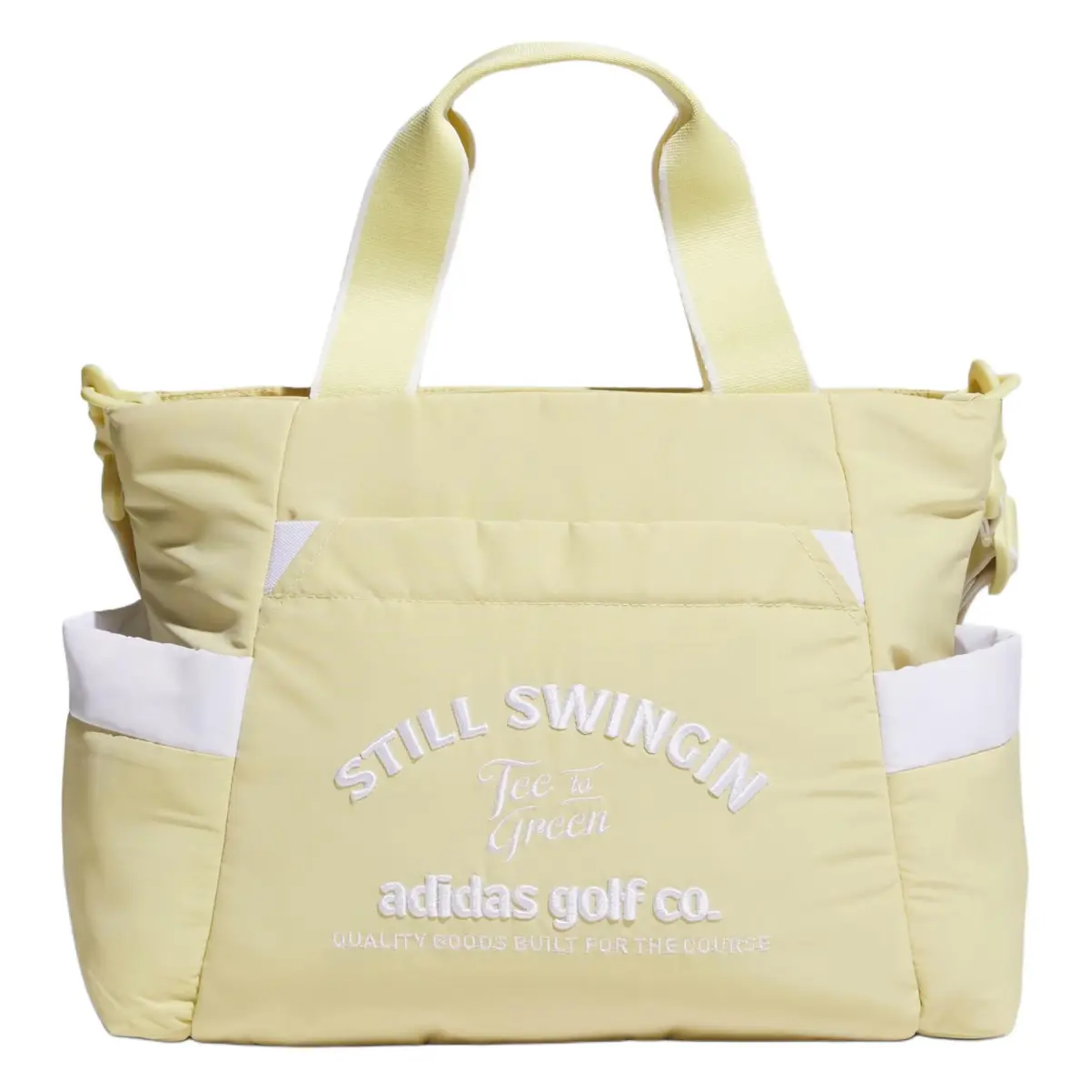 Adidas Golf 2.0 Polyester Shoulder Bag, Crossbody Bag, Handbag Unisex Pink Yellow