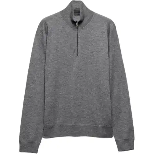 PRADA Cashmere Sweater Men's Slate Gray