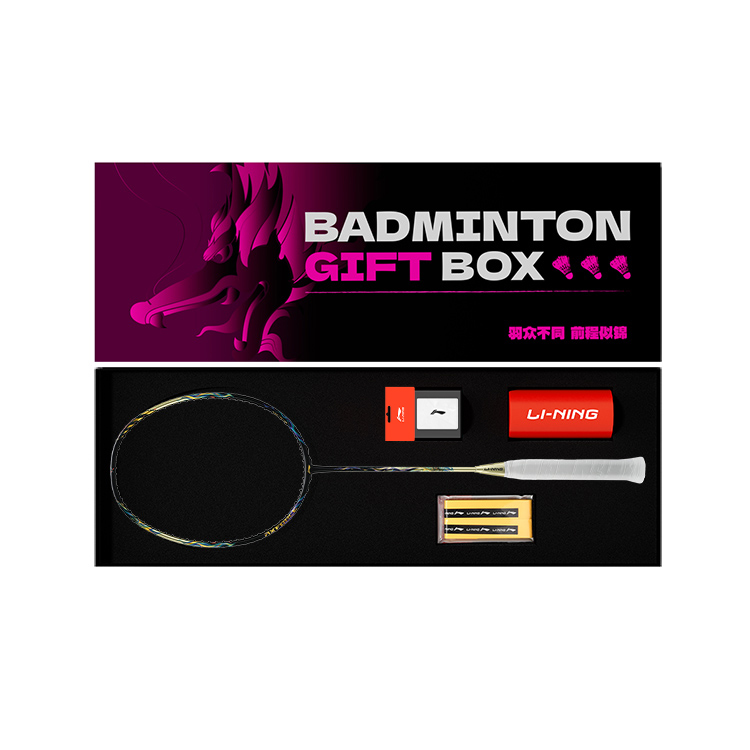 Li Ning Thunder 100 Full Carbon Badminton Rackets Offensive Type Heavy Head, Stiff Shaft Professional 675mm Unisex