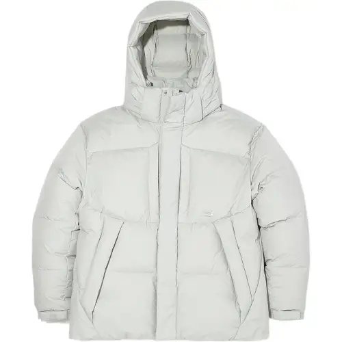New Balance Down Jacket Unisex Light Gray
