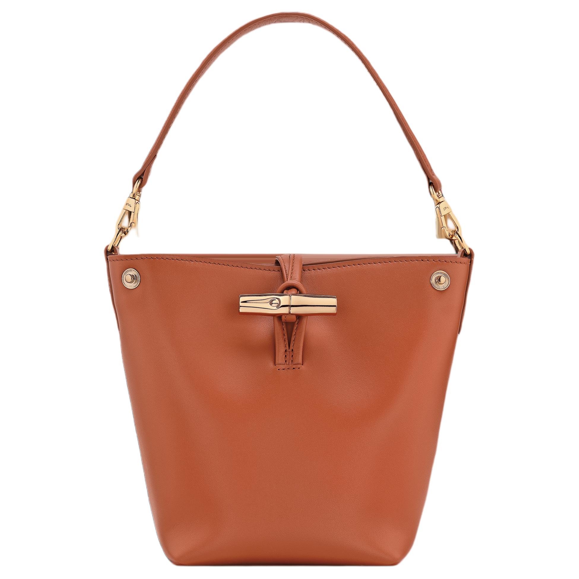 Женская сумка LONGCHAMP Le Roseau (коричневая)