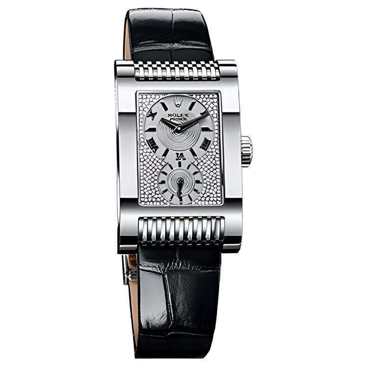 ROLEX Cellini Collection Manual Mechanical Movement 100m Waterproof Men's Watches Watch 45mm 45*29mm Silver Dial