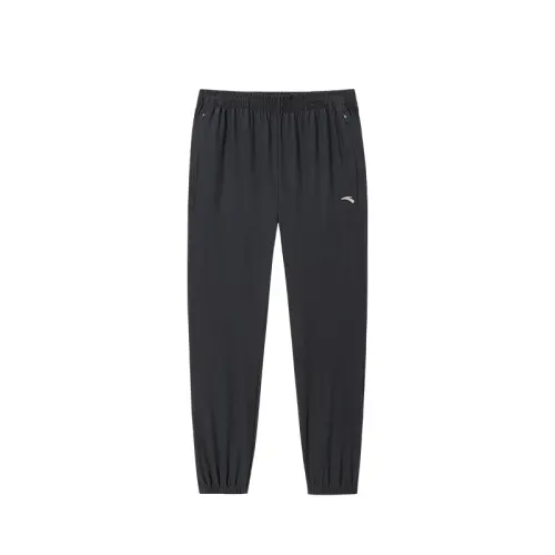 Anta Variety Training Collection Knitted Sweatpants Men's Basic Black