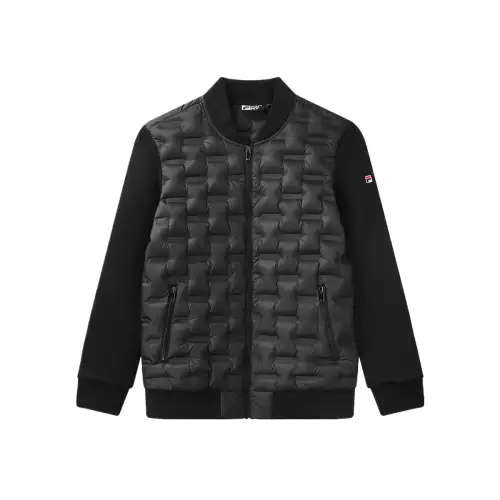 FILA ORIGINALE Down Jacket Men's Jet Black