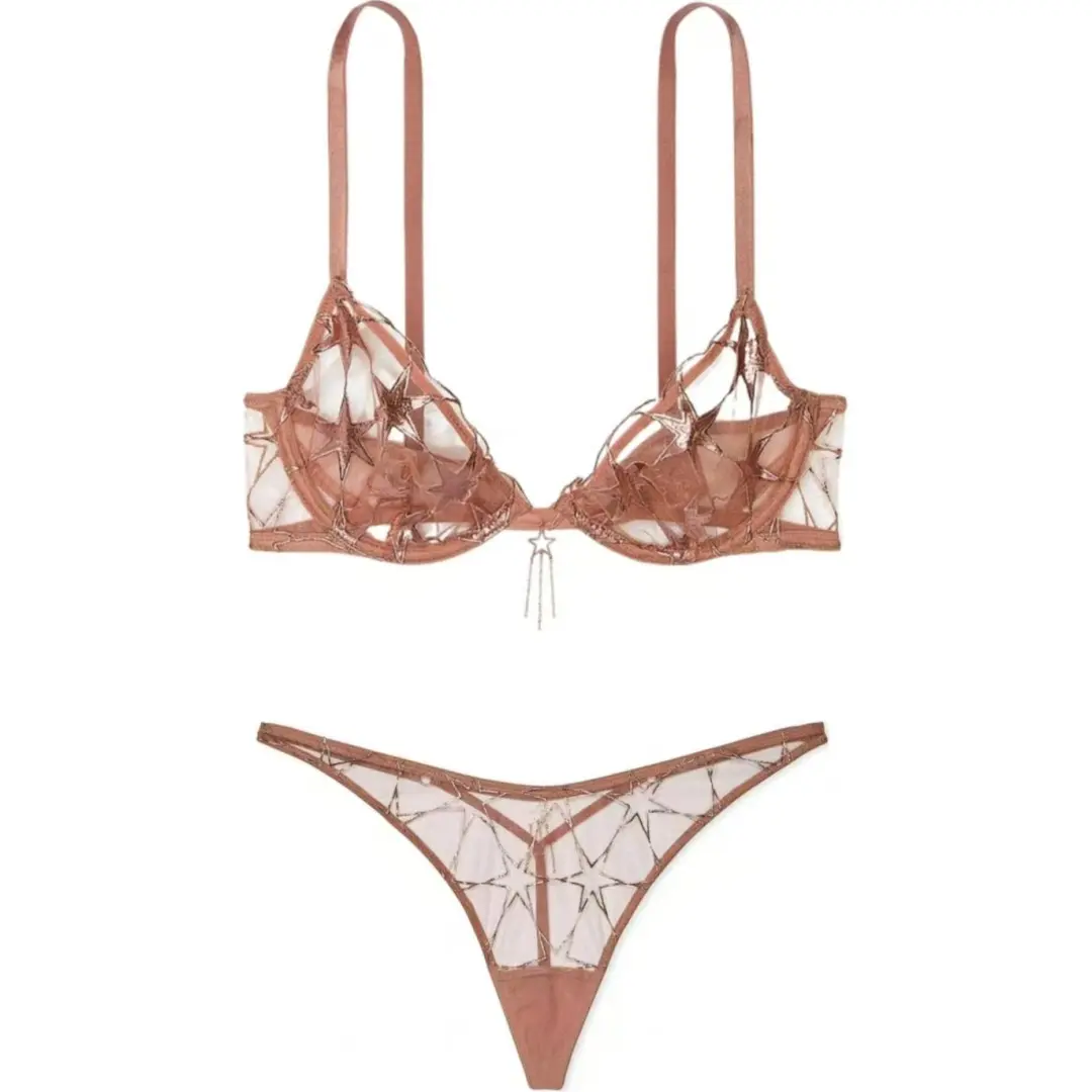 Victoria's Secret Underwear Set Women's Brown