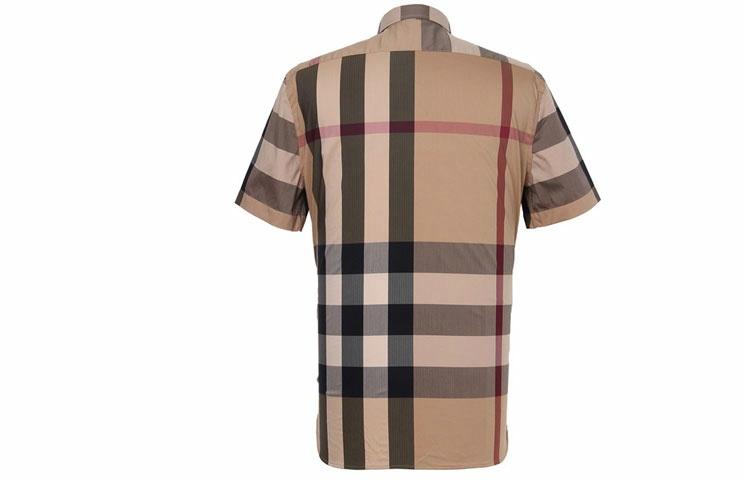 Мужская рубашка Burberry (бежевая) — фото 2