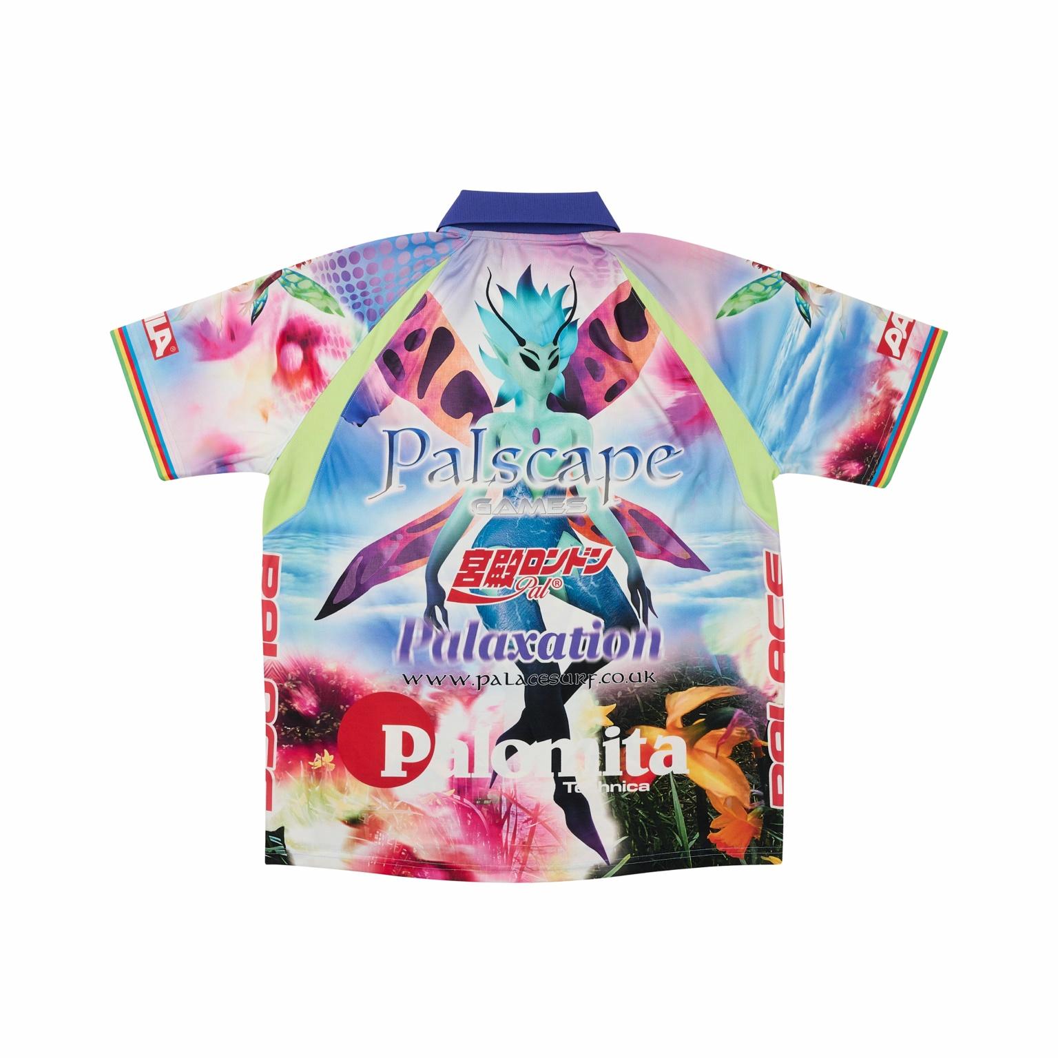 Поло Palace SS25 Drop5 FAIRY JERSEY Polo (синее) — Синий — фото 2