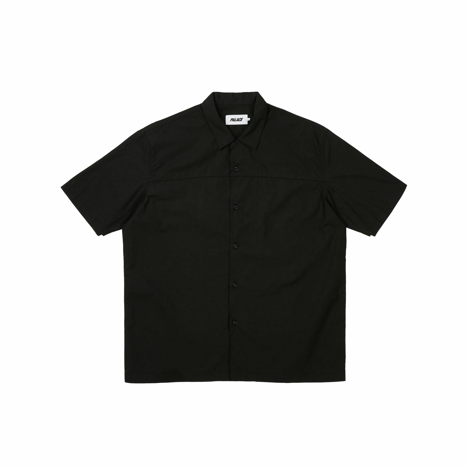 Рубашка Palace SS25 Drop10 ENGLISH ROSE SHIRT (черная) — фото 2