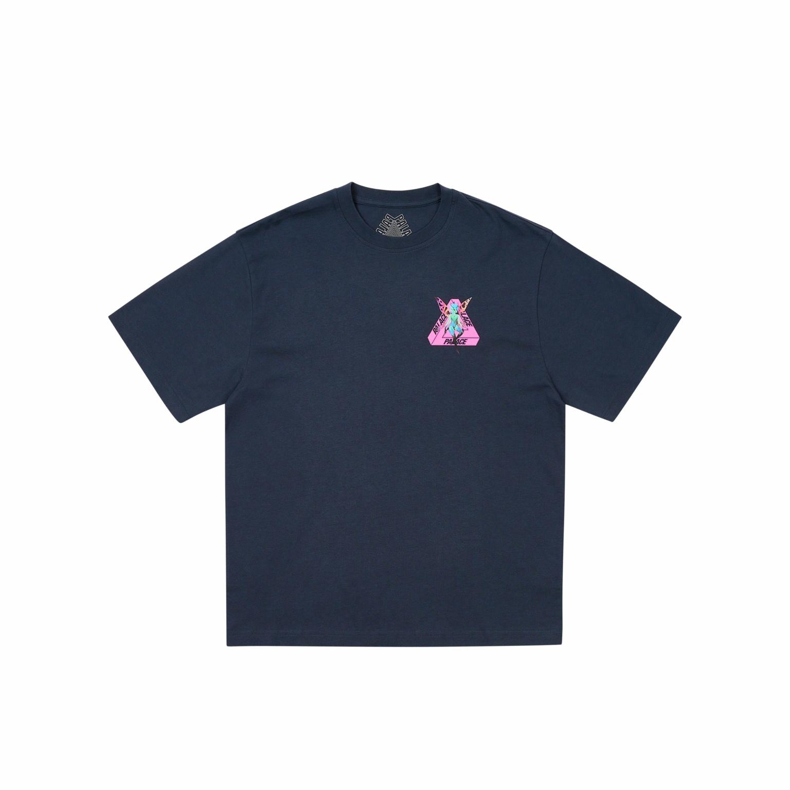 Футболка Palace SS25 Drop5 Tri Fairy T-Shirt (темно-синяя) — фото 2