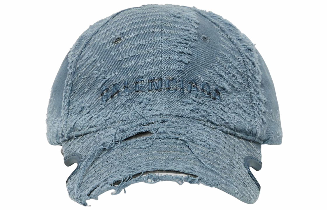 Женская кепка Balenciaga (синяя)