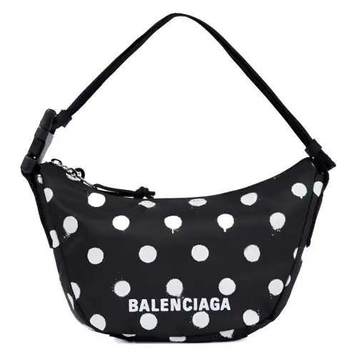 Balenciaga Nylon Handbag, Shoulder Bag Women's